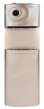 Кулер (диспенсер) для воды компрессорный с нагревом ECOCENTER A-F510C золото